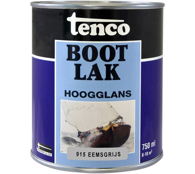 Tenco Bootlak 750 ml 915 Eemsgrijs