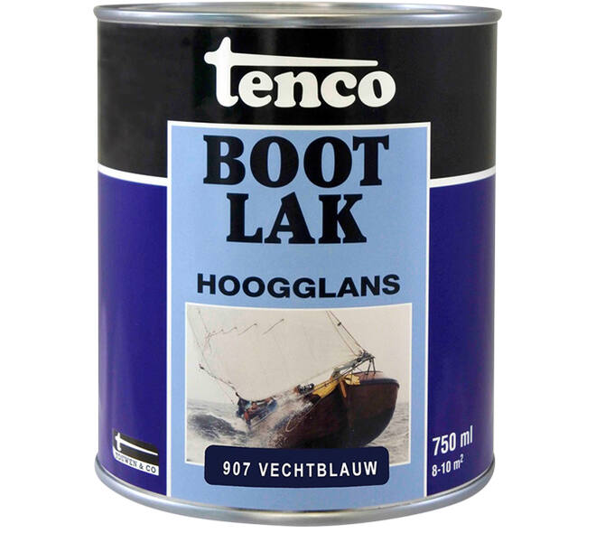 Tenco Bootlak 750 ml 907 Vechtblauw