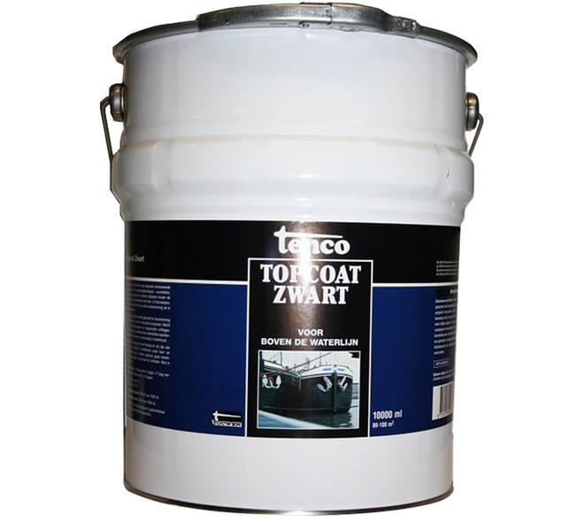Tenco Topcoat Zwart 25 L