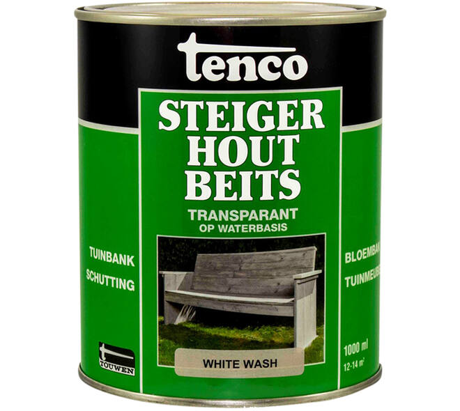 Tenco Steigerhoutbeits White Wash 1 L