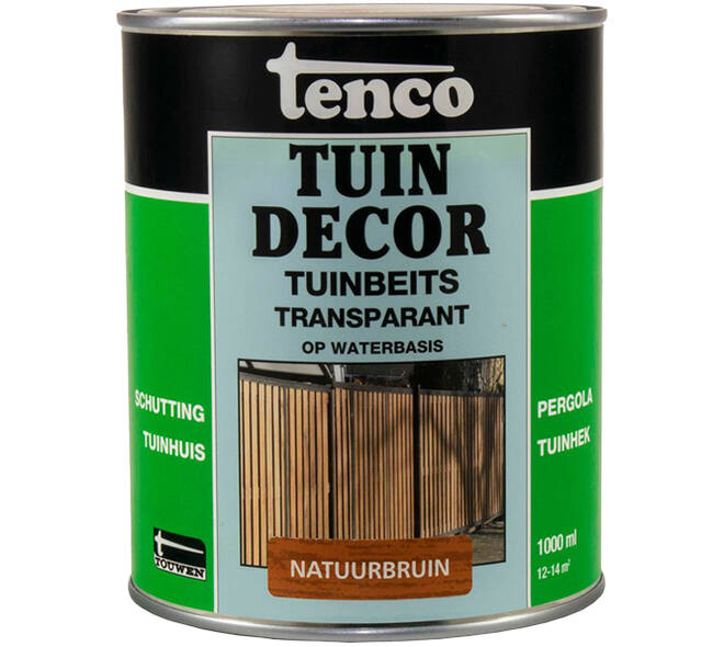 Tenco Tuindecor Transparant Natuurbruin 1 L