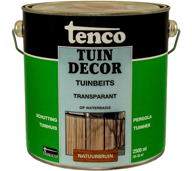 Tenco Tuindecor Transparant Natuurbruin 2,5 L