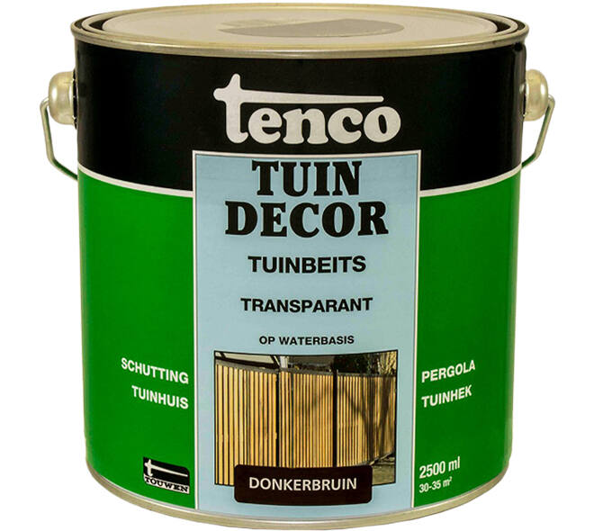 Tenco Tuindecor Transparant Donkerbruin 2,5 L