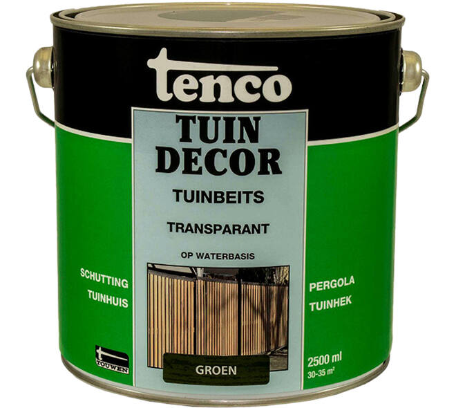 Tenco Tuindecor Transparant Groen 2,5 L