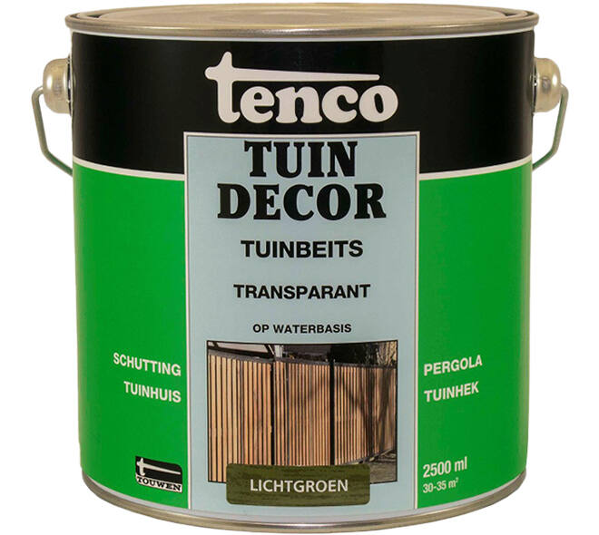 Tenco Tuindecor Transparant Lichtgroen 2,5 L