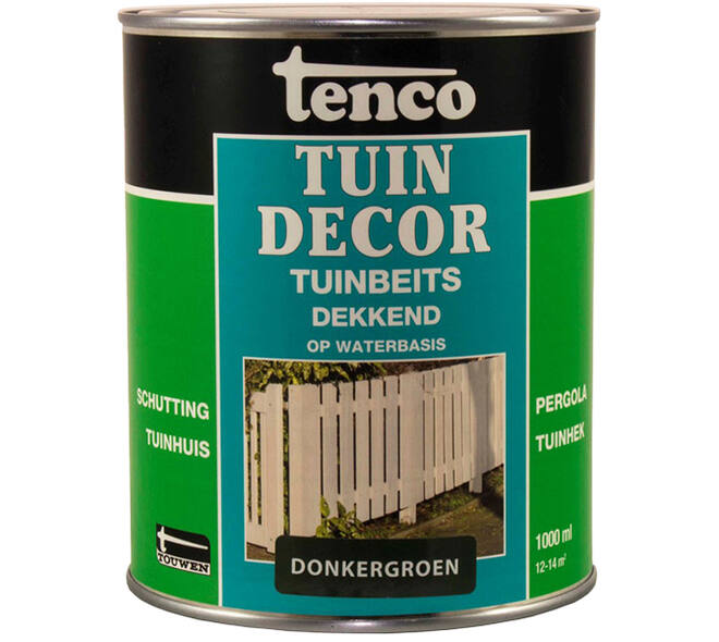 Tenco Tuindecor Dekkend Donkergroen 1 L