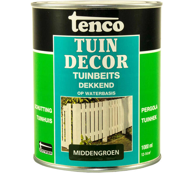 Tenco Tuindecor Dekkend Middengroen 1 L