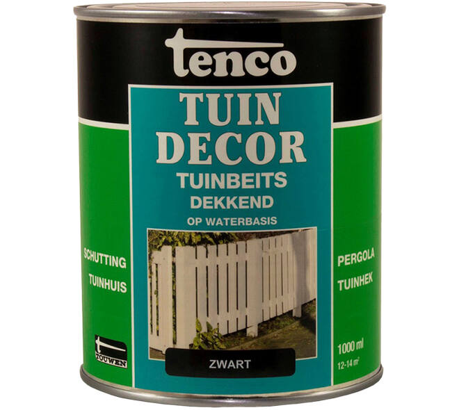 Tenco Tuindecor Dekkend Zwart 1 L