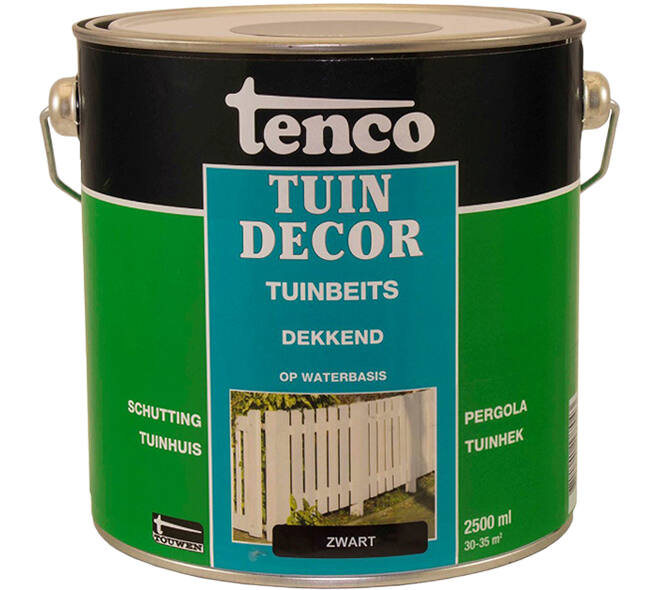 Tenco Tuindecor Dekkend Zwart 2,5 L
