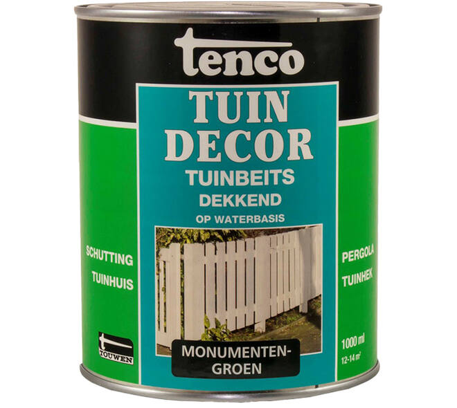 Tenco Tuindecor Dekkend Monumentengroen 1 L