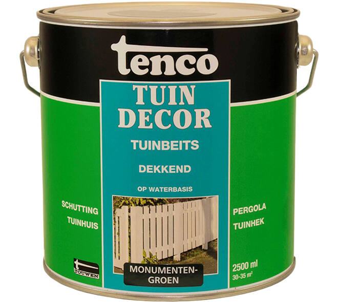 Tenco Tuindecor Dekkend Monumentengroen 2,5 L