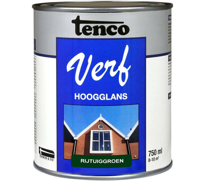 Tencoverf Dekkend Hoogglans Rijtuiggroen 750 ml