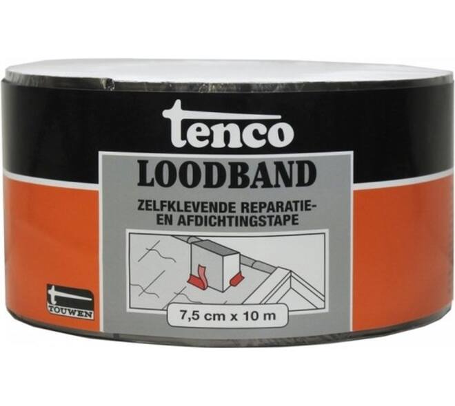 Tenco Loodband 7,5 cm x 10 m