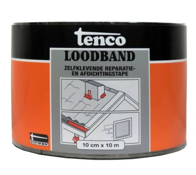 Tenco Loodband 10 cm x 10 m