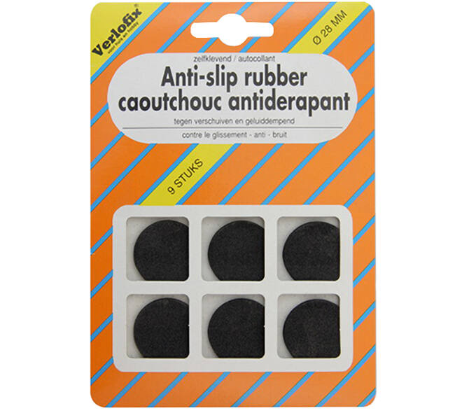 VEBA Anti-Slip Rubber Zwart 28 mm