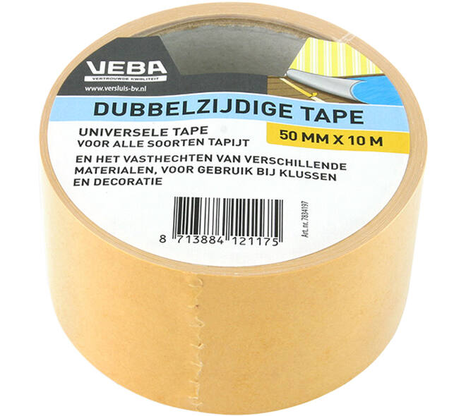 VEBA Dubbelzijdige Tape 50 mmx10 m