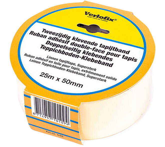 VEBA Dubbelzijdige Tapijttape Profi 50 mmx25 m