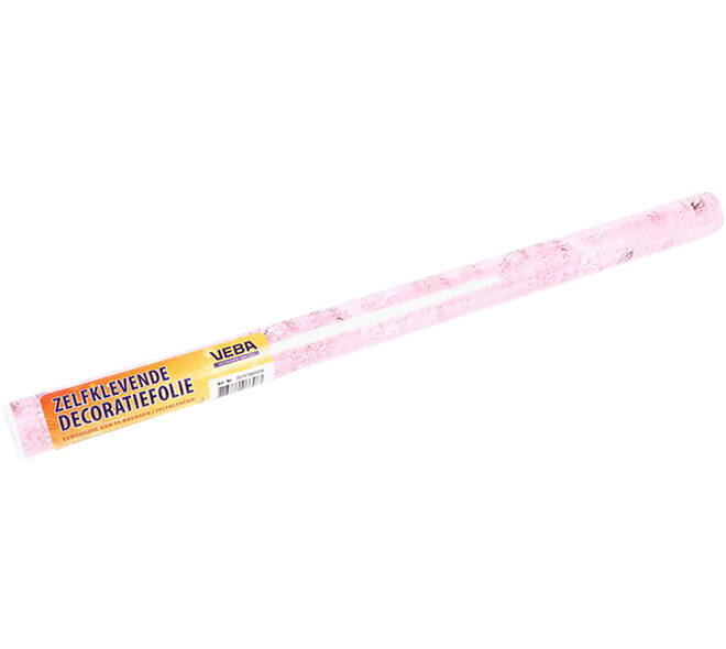 VEBA Deco Folie 45x2M Marmer Zalm
