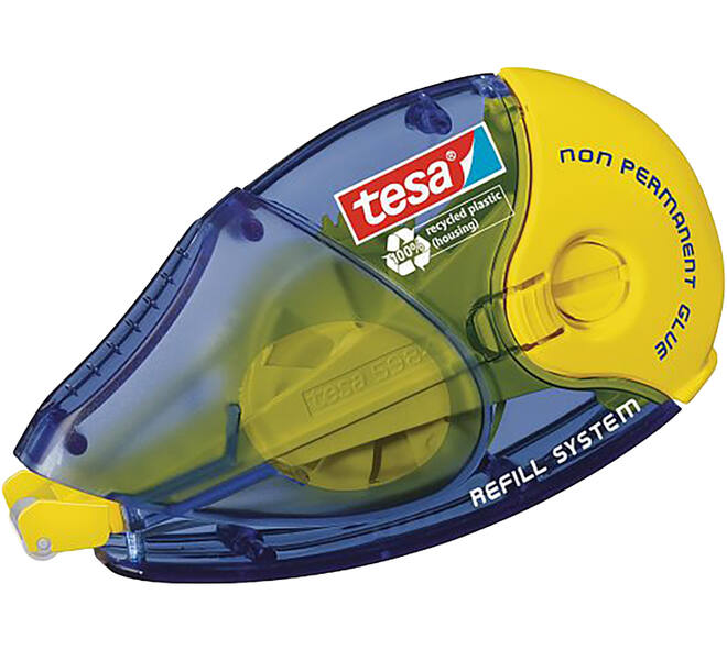 Tesa Navulbare Lijm Roller Ecologo Non-Permanent