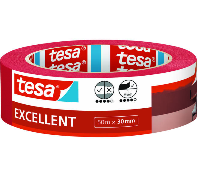 Tesa Afplakband Excel 50M x 30 mm 56546