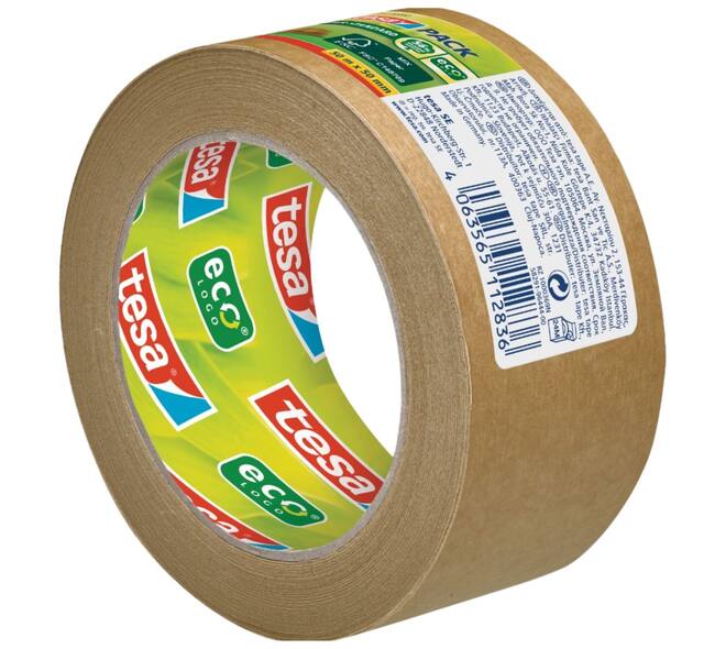 Tesa Tesapack Paper Standard ecoLogo 50 m x 50 mm