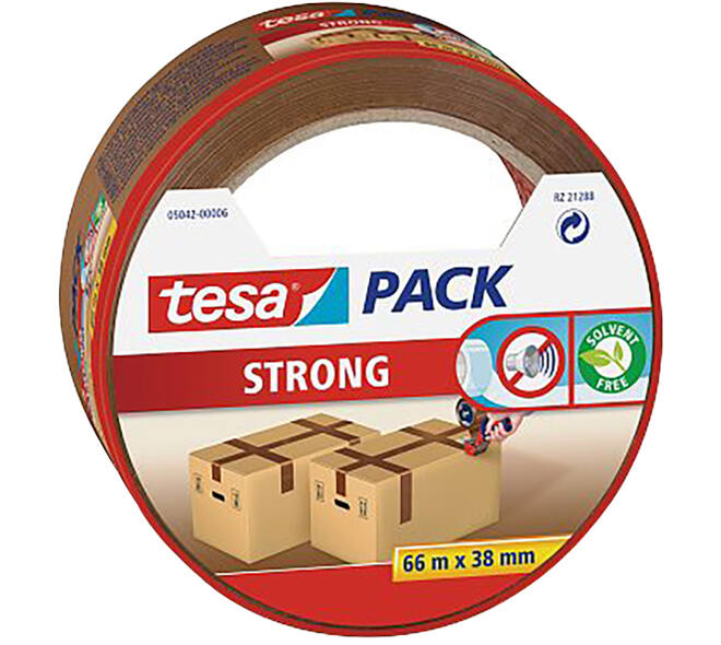 Tesa Tesapack Strong Bruin 66 m x 38 mm