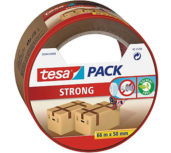 Tesa Tesapack Strong Verpakkingstape Bruin 66 m x 50 mm (05044)