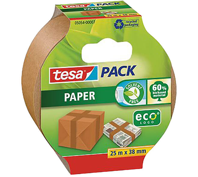 Tesa Tesapack Papier Strong Ecologo 25 m x 38 mm
