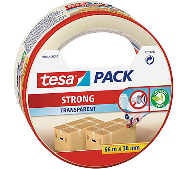 Tesa Tesapack Strong Transparant 66 m x 38  mm