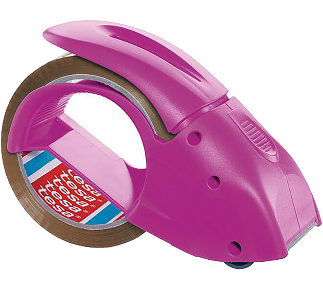 Tesa Tesapack Dispenser Pack´N´Go Roze
