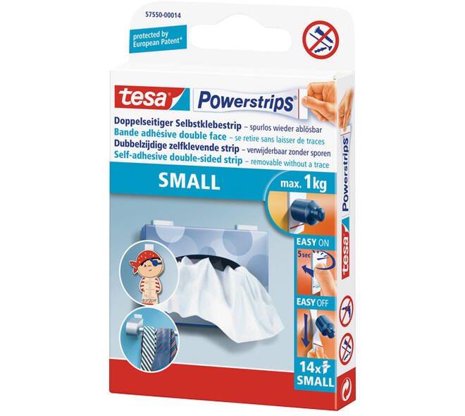 Tesa Powerstrips Small 14 st 57550-00014-21