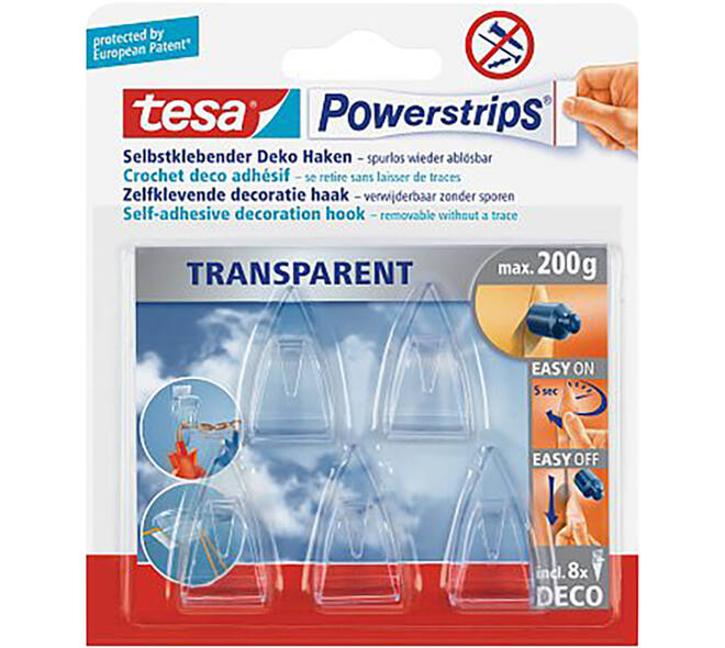 Tesa Powerstrips Deco Haken