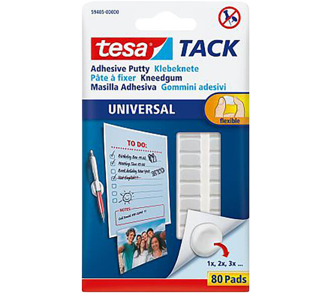 Tesa Tack Adhesive Putty 80 st