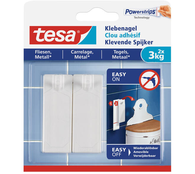 Tesa Klevende Spijker Tegels & Metaal 3 kg