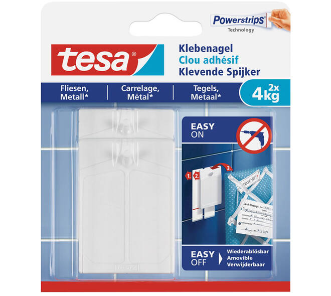 Tesa Klevende Spijker Tegels & Metaal 4 kg