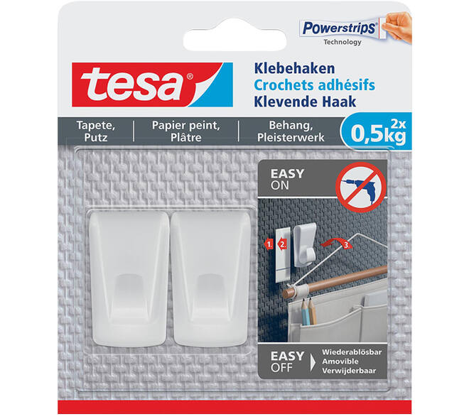 Tesa Klevende Haak Gevoelige Oppervlakken 0,5Kg