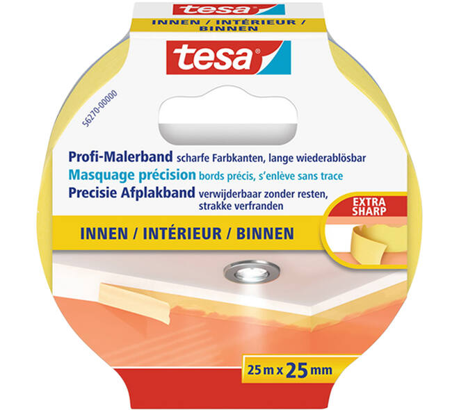 Tesa Afplakband Washi Indoor 25M x 25 mm