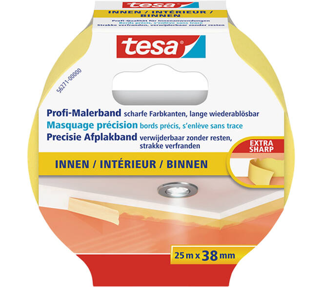 Tesa Afplakband Washi Indoor 25M x 38 mm