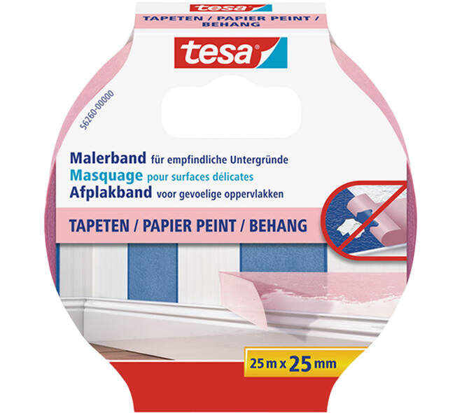 Tesa Afplakband Washi Sensitive 25M x 25 mm