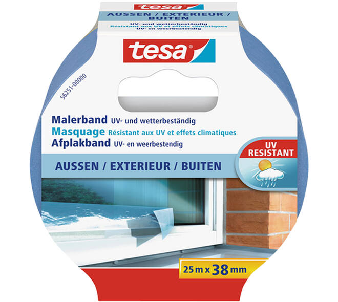 Tesa Afplakband Washi Outdoor 25M x 38 mm