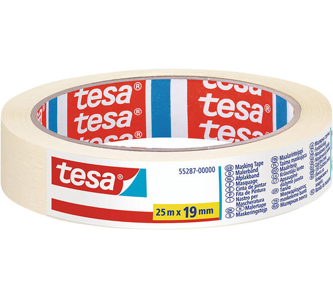 Tesa Afplakband Basic 25 m x 19 mm