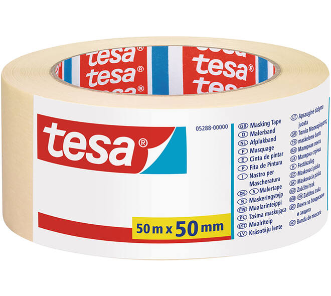 Tesa Afplakband Universal 50 m x 50 mm