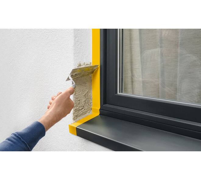 PVC Embossed Plastering Tape
