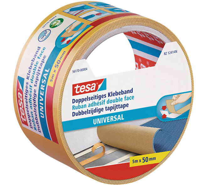Tesa Tapijttape Universeel 5M x 50 mm