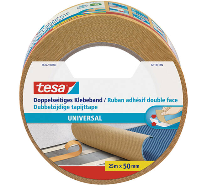 Tesa Tapijttape Universeel 25M x 50 mm