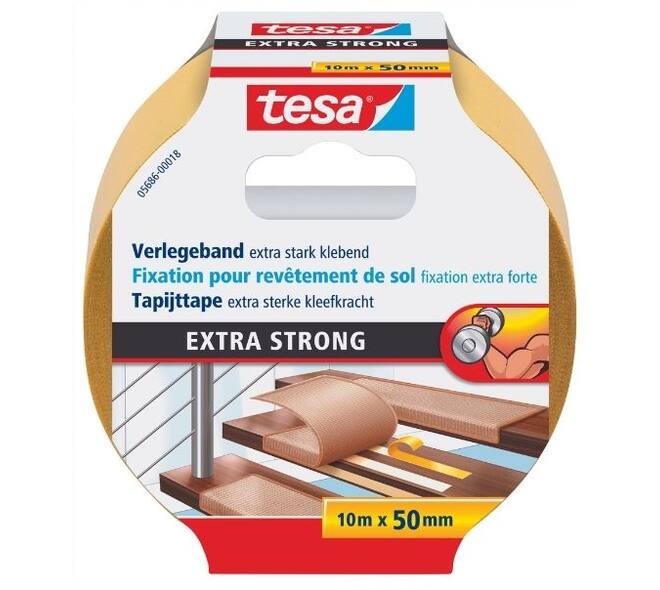 Tesa Tapijttape Extra Sterk 10M x 50 mm