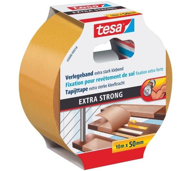 Tesa Tapijttape Extra Sterk 10M x 50 mm
