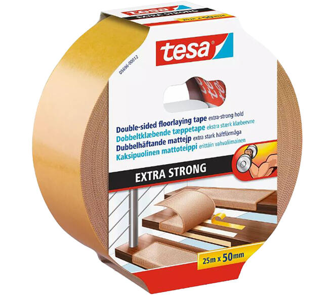 Tesa Tapijttape Extra Sterk 25M x 50 mm