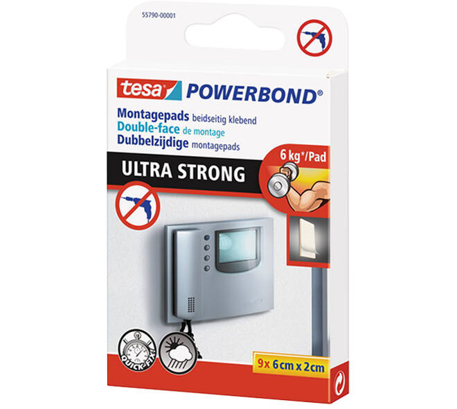 Tesa Powerbond Montagetape Ultra Pads