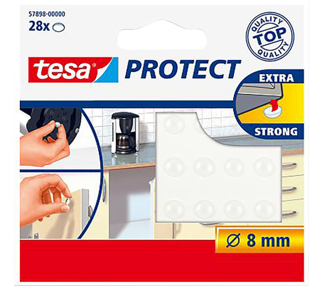 Tesa Geluid Buffer Rond Transparant
